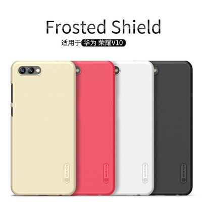 Пластиковый чехол с пленкой Nillkin Super Frosted Shield Черный для Huawei Honor View 10 - фото 4 - id-p77197643