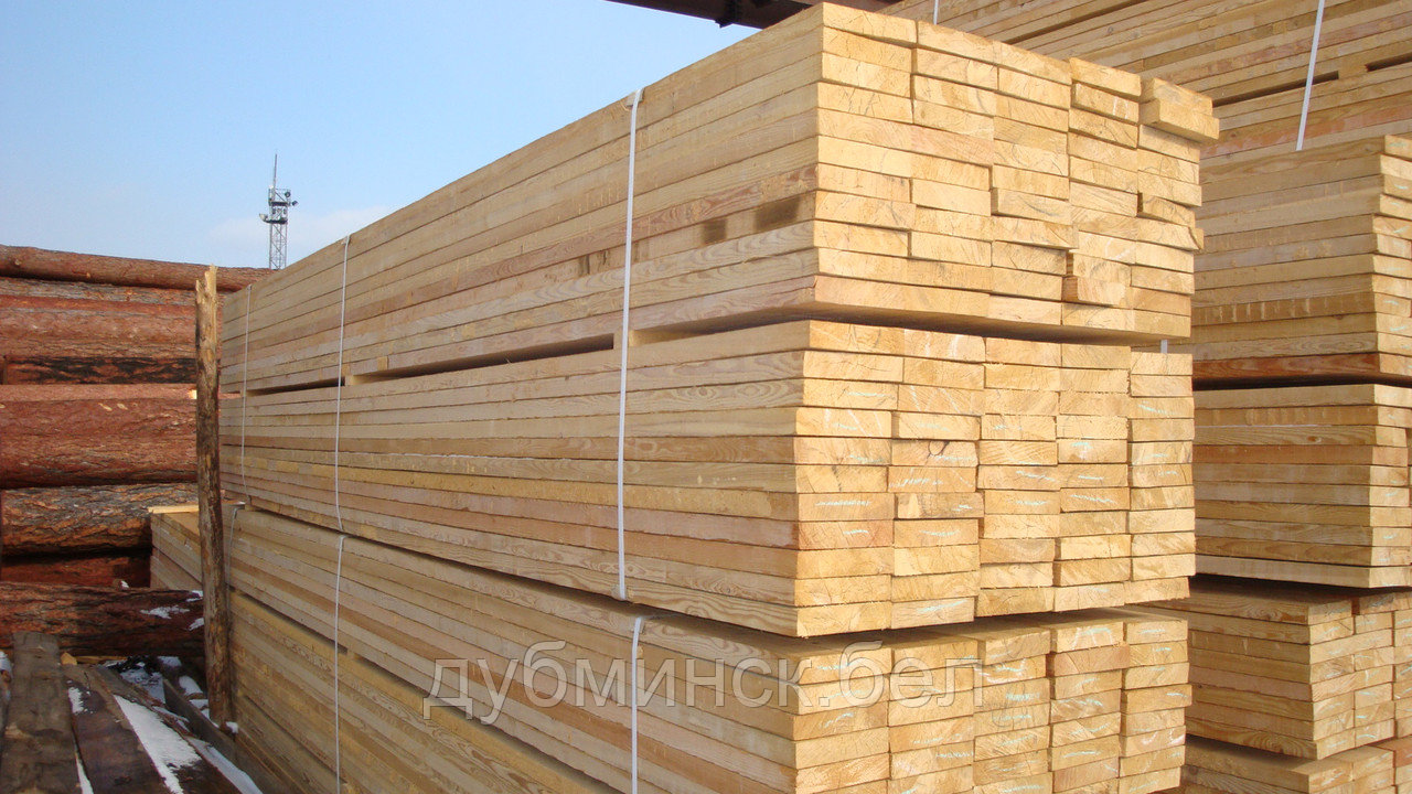 Доска из Сибирской лиственницы сорт 1,2,3