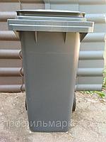 Немецкий мусорный контейнер ESE 120 л серый., фото 1