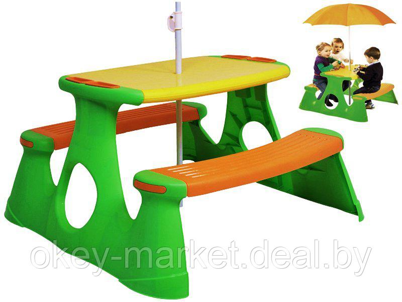 Детский стол для пикника c зонтом PARADISO - фото 3 - id-p77256450