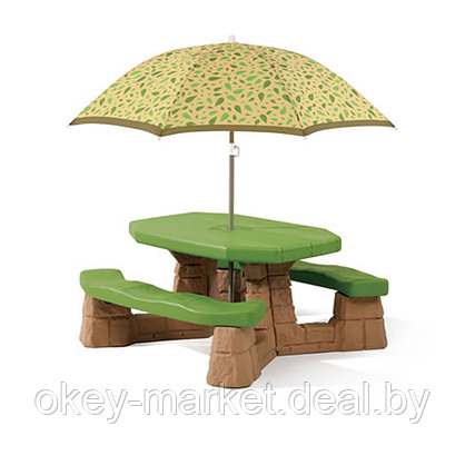 Детский игровой столик с зонтом Step 2 Пикник, фото 2