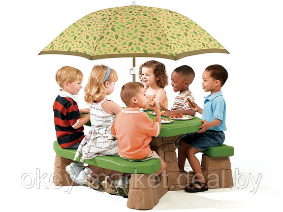 Детский игровой столик с зонтом Step 2 Пикник, фото 3