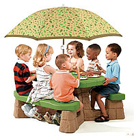 Детский игровой столик с зонтом Step 2 Пикник