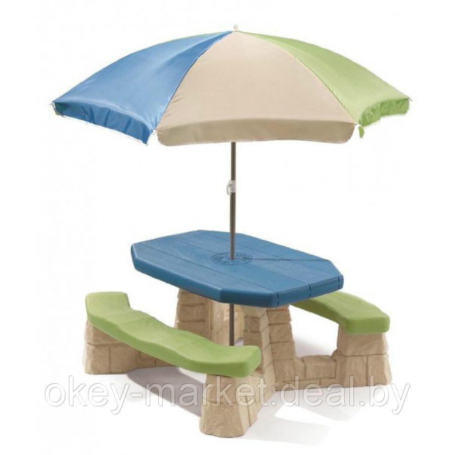 Детский игровой столик с зонтом Step 2 Пикник 8438 - фото 3 - id-p77259538