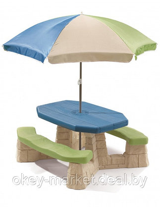Детский игровой столик с зонтом Step 2 Пикник 8438, фото 2