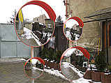 Зеркало сферическое с козырьком ЗС-1000 уличное обзорное., фото 8