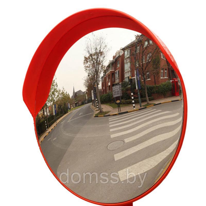 Зеркало сферическое с козырьком ЗС-1000 уличное обзорное. - фото 1 - id-p77267564
