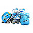 Ролики раздвижные детские 607T с защитой и шлемом (цвета в ассортименте), фото 2