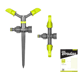 Ороситель пласт. двухрожковый  "Bradas" LE-6101