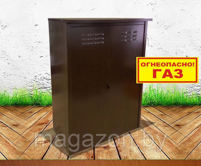 Шкаф для 2-х газовых баллонов, античная медь