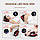 Массажная роликовая подушка Massager Pillow.Эффект кулачкового массажа., фото 8