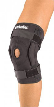 Бандаж-обертывание на колено шарнирный Mueller Hinged Wraparound Knee Brace
