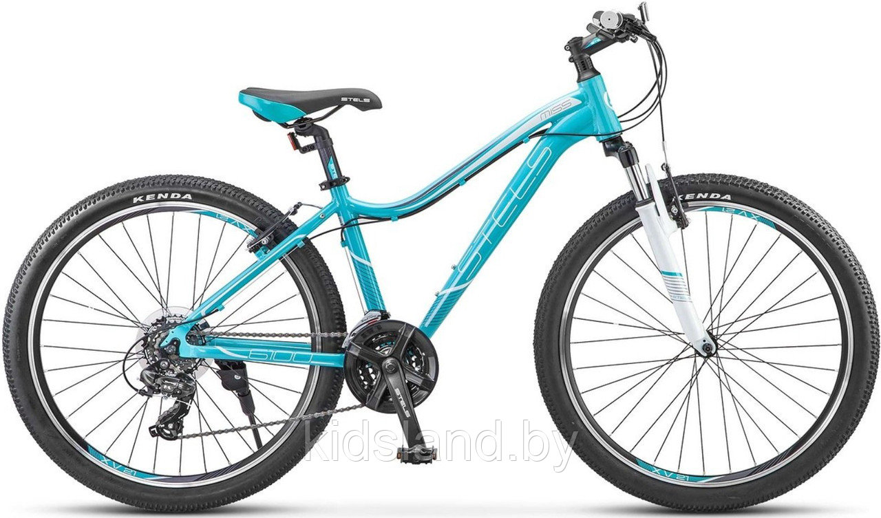Велосипед Stels Miss 6100 V 26" V020 (2018) бирюзовый, рама 15" - фото 1 - id-p77327862
