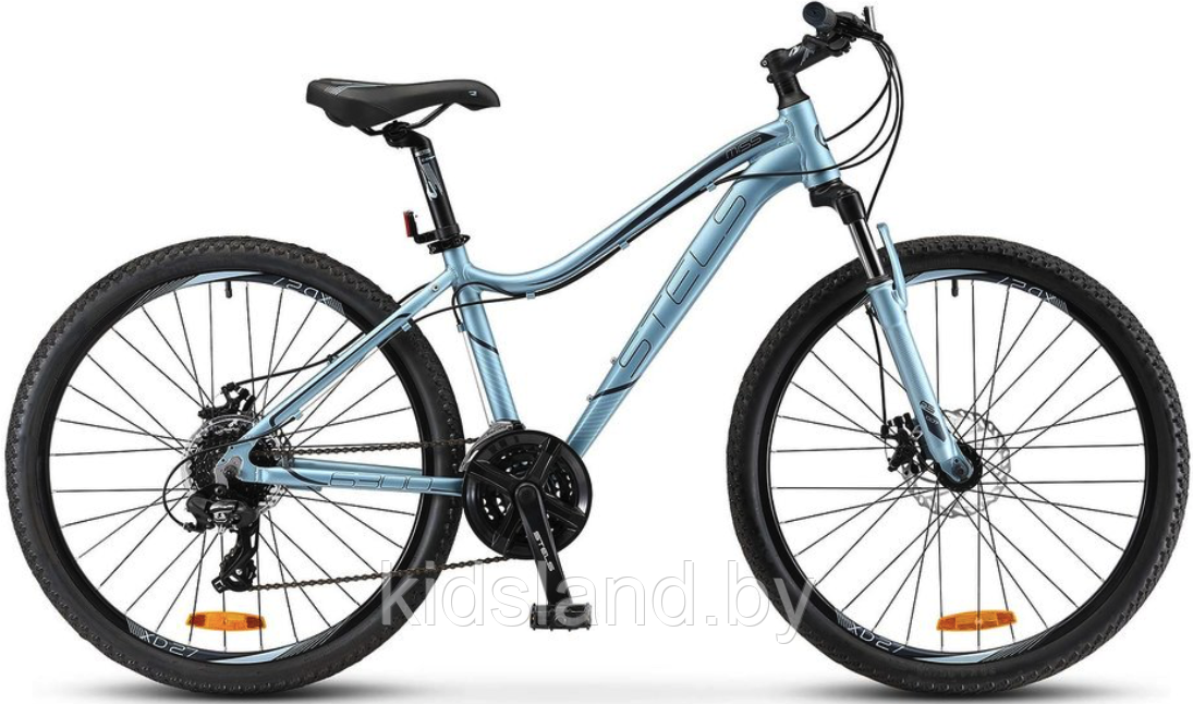 Велосипед Stels Miss 6300 MD 26" V020 (2018) синий металлик, рама 17"