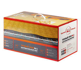 Нагревательный двухжильный мат "Теплый пол №1" ТСП - 75 - 0,5