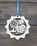 Медаль "Мир знаний" звездочка  с ленточкой, фото 5