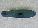 Детский скейт, Светящийся Пенни борд ( роликовая доска для детей и подростков ) длина 56 см  РОЗОВЫЙ, фото 4