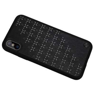 Люминисцентная накладка Nillkin Star Series Case Черный для Apple iPhone Xs - фото 3 - id-p77346491