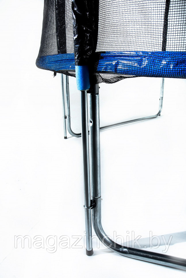Батут Fitness Trampoline 10 FT Pro 306 см с защитной сеткой и лестницей, 150 кг нагрузка - фото 5 - id-p77403772