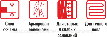 Самонивелир цементный армированный (2...20 мм) ilmax X-plan, фото 2