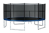 Батут Fitness Trampoline 15 FT Extreme 457 см с защитной сеткой и лестницей, 180 кг нагрузка