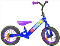 Беговел детский Extreme Balance Bike 12" синий, надувные колеса