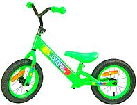 Беговел детский Extreme Balance Bike 12" салатовый, надувные колеса