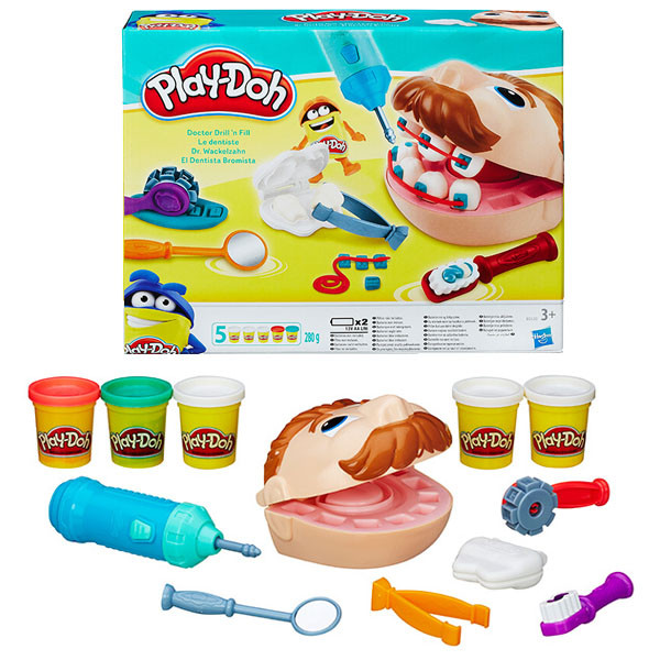 Play-Doh B5520 Игровой набор Мистер Зубастик Новая версия - фото 1 - id-p77409506