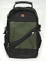 Рюкзак swissgear 8810 черно-зеленый