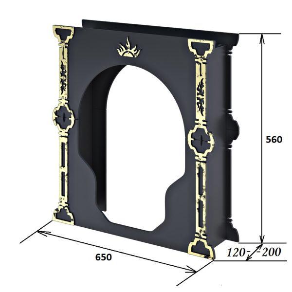 печной портал Царь-Печи малый