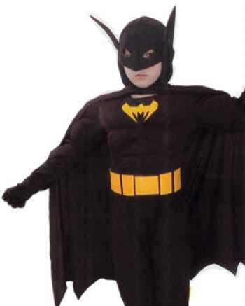 Детский карнавальный костюм Бэтмена с мускулами - фото 2 - id-p77508793