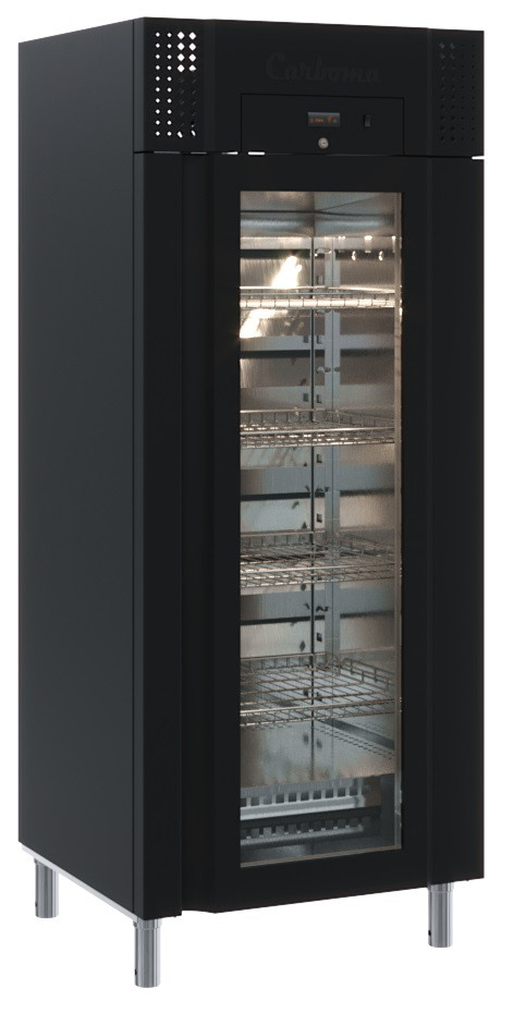 Шкаф холодильный Carboma PRO M700GN-1-G-MHC 9005 - фото 2 - id-p77513080