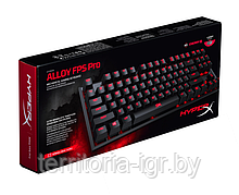 Механическая клавиатура Alloy FPS PRO CHERRY MX RED HX-KB4RD1-RU/R1 HyperX