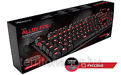 Механическая клавиатура Alloy FPS CHERRY MX RED HX-KB1RD1-RU/A5 HyperX