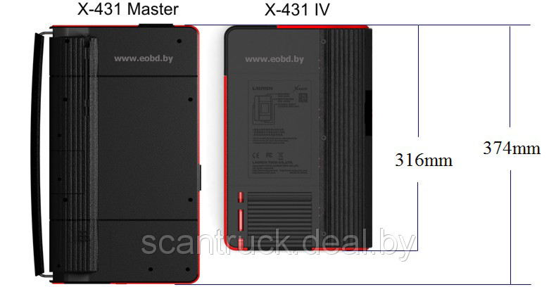 LAUNCH X-431 IV автомобильный мультимарочный сканер (ORIGINAL) - фото 2 - id-p3701985