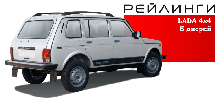 Рейлинги продольные на LADA Niva 4x4 5дв.