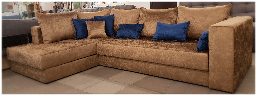 Угловой диван на заказ Комфорт еврокнижка - фото 1 - id-p77574074