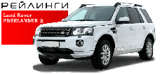 Рейлинги продольные на Land Rover FREELANDER 2, 2006-