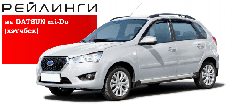 Рейлинги продольные на Datsun Mi Do