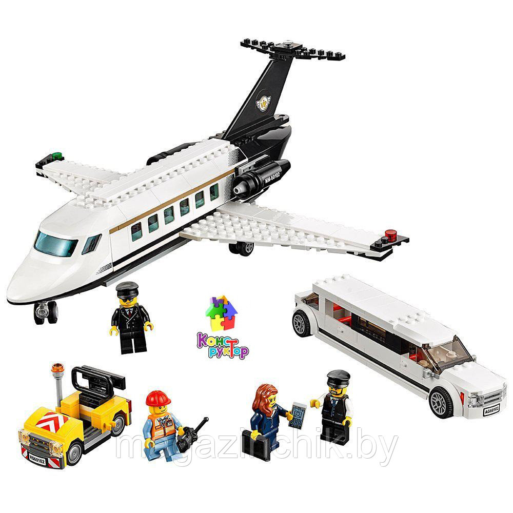 Конструктор 02044 Lepin Служба аэропорта для важных клиентов, аналог Лего Сити 60102 - фото 4 - id-p77587980