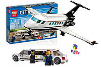 Конструктор 02044 Lepin Служба аэропорта для важных клиентов, аналог Лего Сити 60102