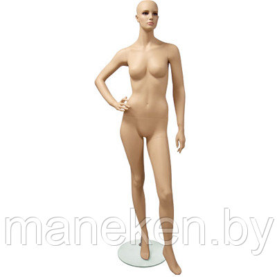 Манекен женский (с макияжем, париком) LG-92 - фото 1 - id-p77590760