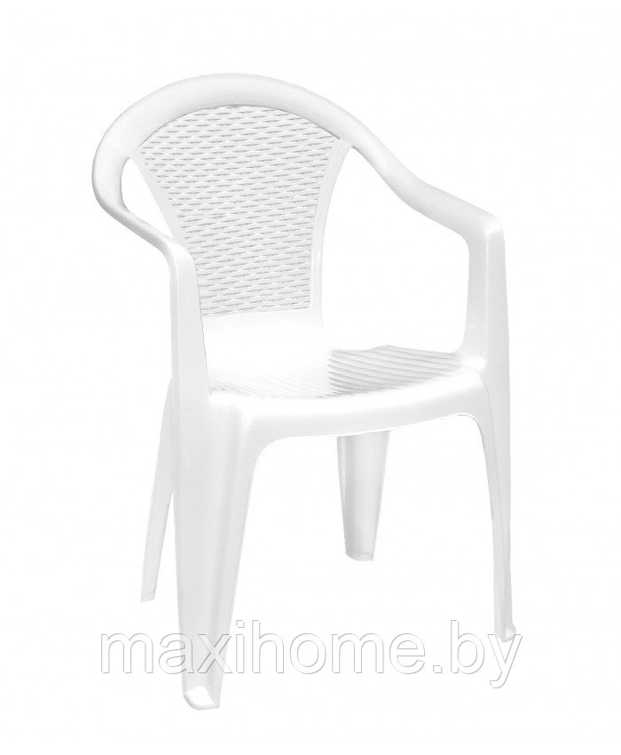 Составной стул KORA Белый для улицы, сада - фото 1 - id-p77592725