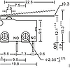 SM5-03P микровыключатель, фото 2
