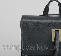 Рюкзак молодёжный на молнии, 1 отдел, 2 наружных кармана, цвет хаки, фото 4