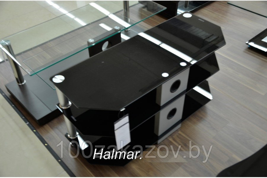 Тумба стеклянная под телевизор Halmar RTV-3