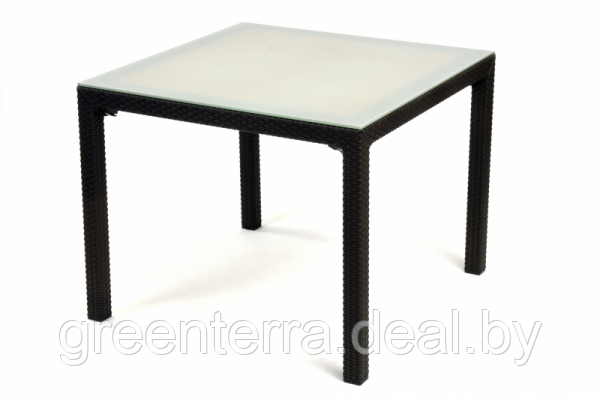 Стол со стеклом уличный Keter Sumatra Table, графит [192525] - фото 6 - id-p77614485