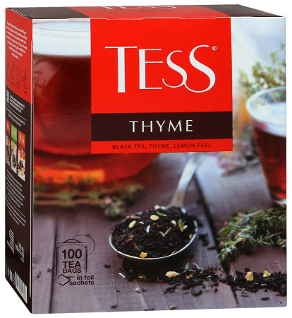 Чай Tess (1,8г*100п) Thyme черный цейлон. - фото 1 - id-p75950568