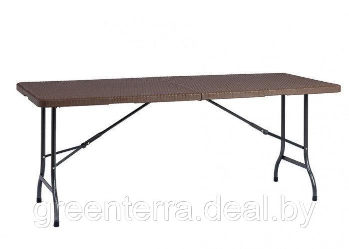 Стол складной Easy Table 180 Rattan Brown, Испания [59577] - фото 1 - id-p77633057