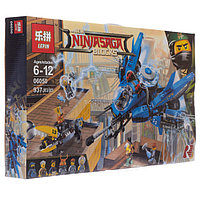 Конструктор Lepin Ninjasaga 06050 "Самолет-молния Джея" (аналог Lego Ninjago Movie 70614) 937 деталей